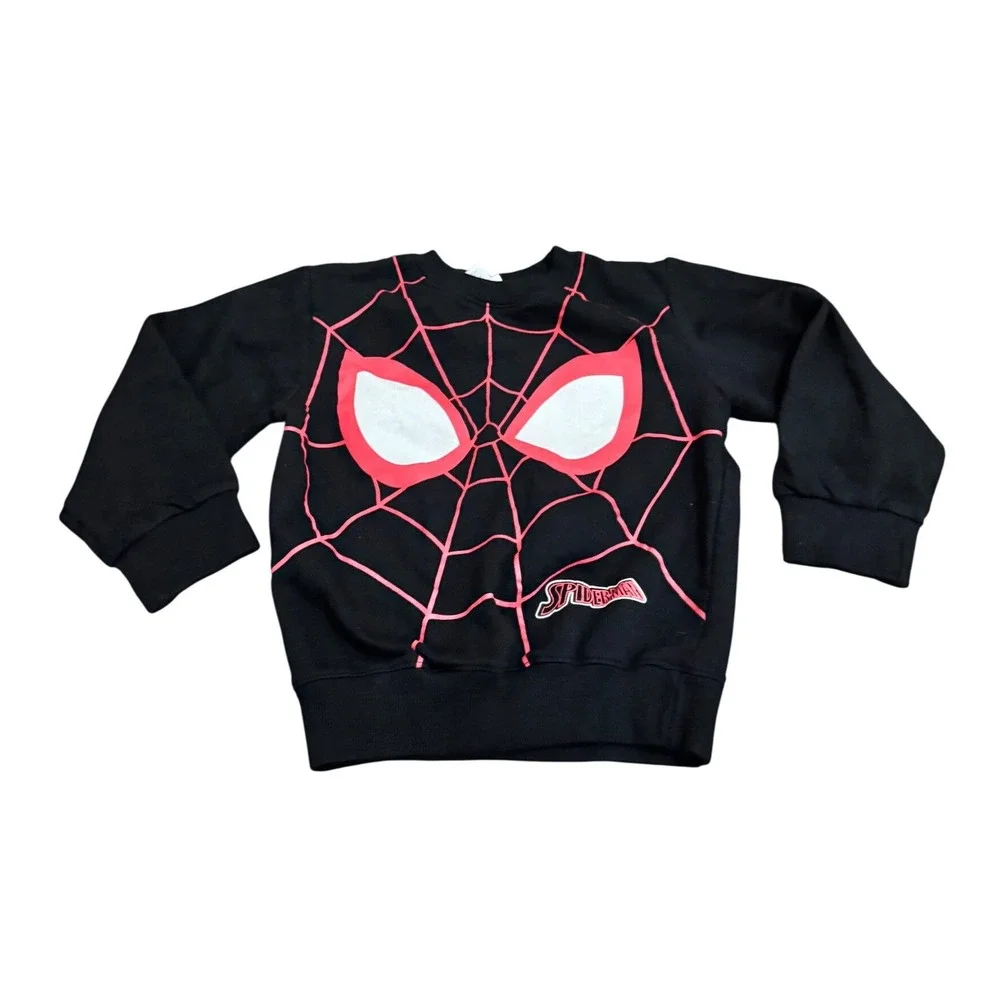 Marvel Spidey Pajama Bundle Boys Size 5 Spider Man PJ Sets Sweatshirt Lot‎